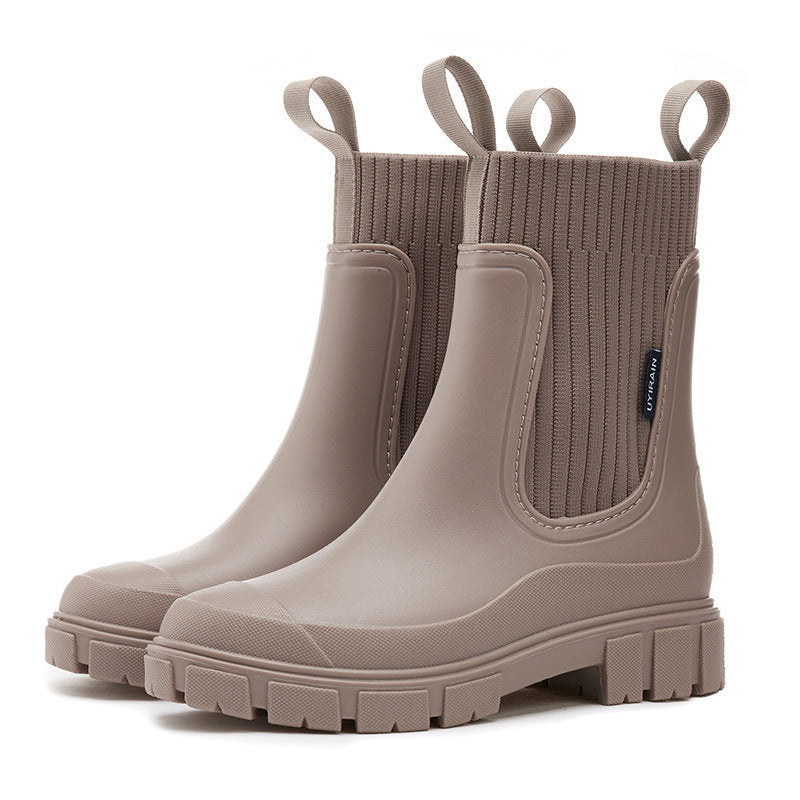 Fudus Regenlaarzen | 100% Waterdichte Dames Laarzen met Comfortzool