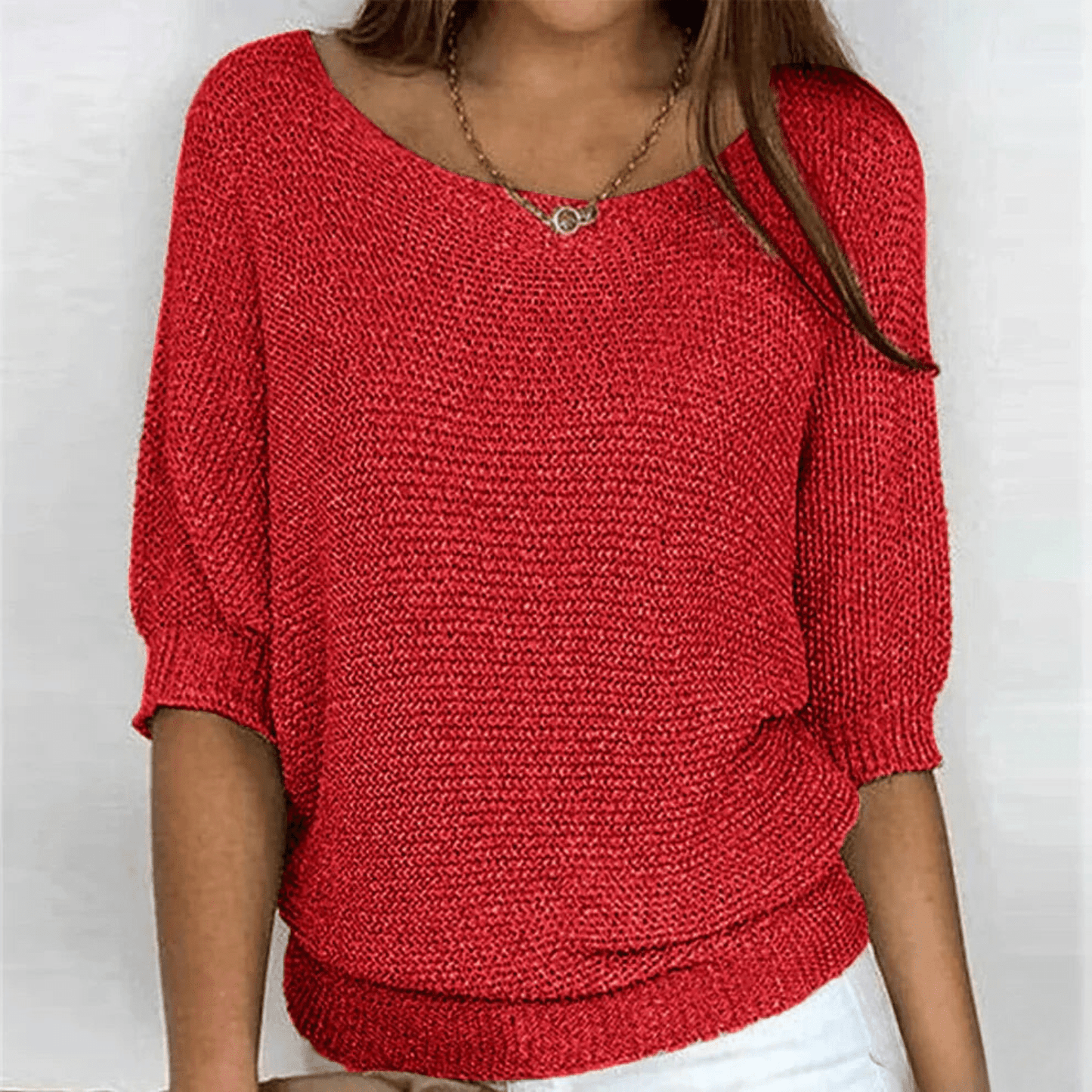 ANNAH Cozy Chic Trui | Zachte Ademend Materiaal en Comfortabele Pasvorm