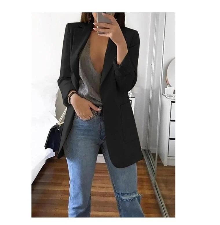Amira Vest | Tijdloos Fashionitem Lang Vest Minimalistische Stijl