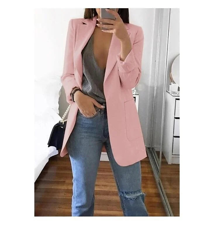 Amira Vest | Tijdloos Fashionitem Lang Vest Minimalistische Stijl