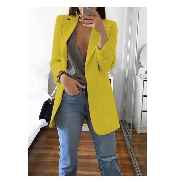 Amira Vest | Tijdloos Fashionitem Lang Vest Minimalistische Stijl