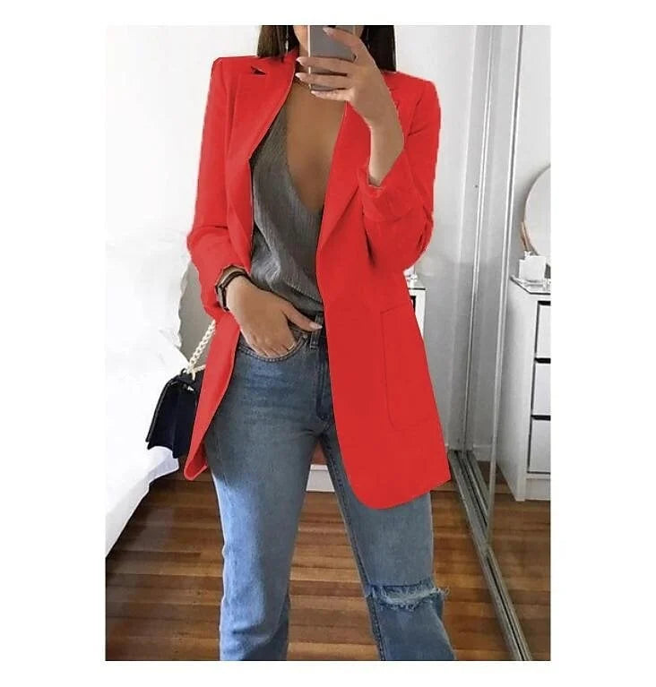 Amira Vest | Tijdloos Fashionitem Lang Vest Minimalistische Stijl