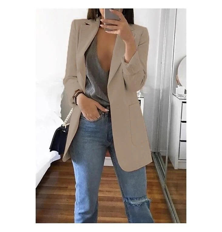 Amira Vest | Tijdloos Fashionitem Lang Vest Minimalistische Stijl
