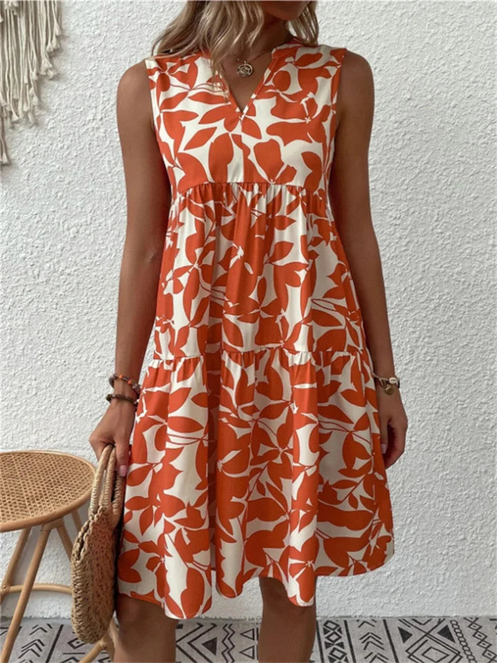 Ailin Dress | Lichte Zomerjurk met Ademend Materiaal en Veelzijdige Stijl
