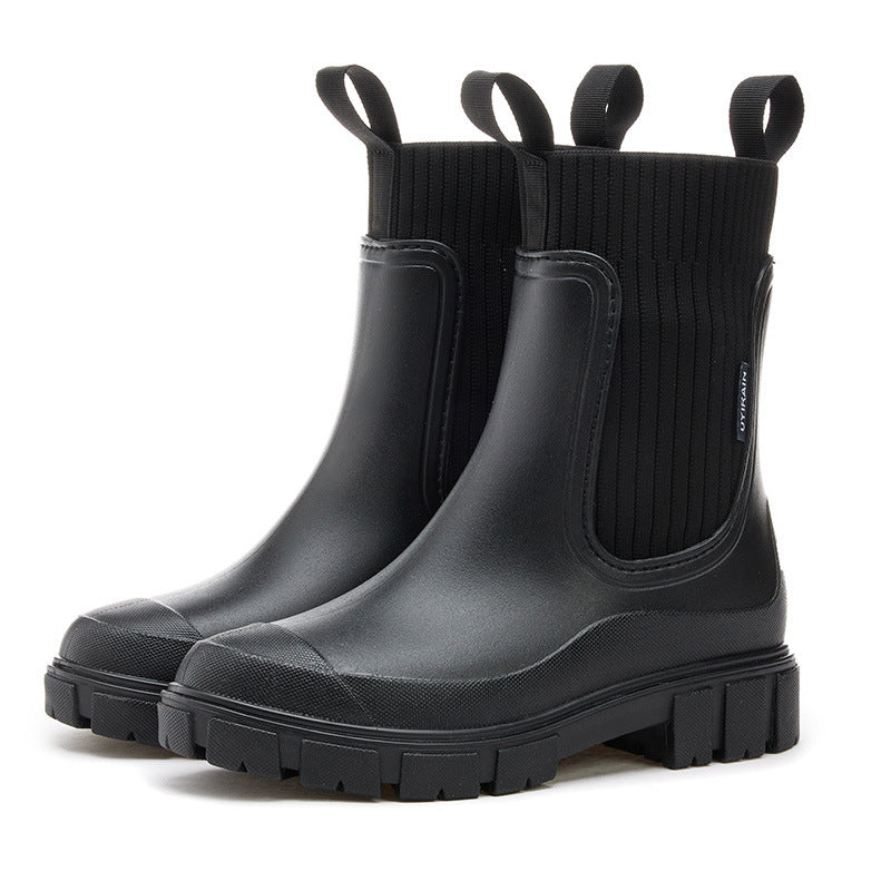 Fudus Regenlaarzen | 100% Waterdichte Dames Laarzen met Comfortzool