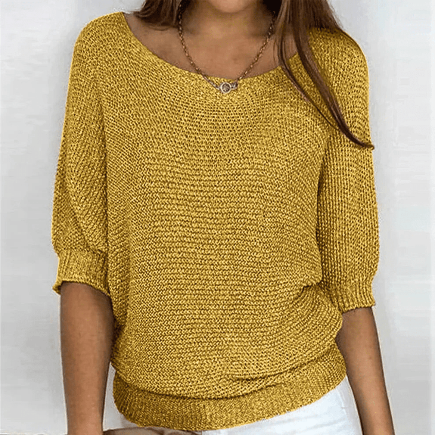 ANNAH Cozy Chic Trui | Zachte Ademend Materiaal en Comfortabele Pasvorm