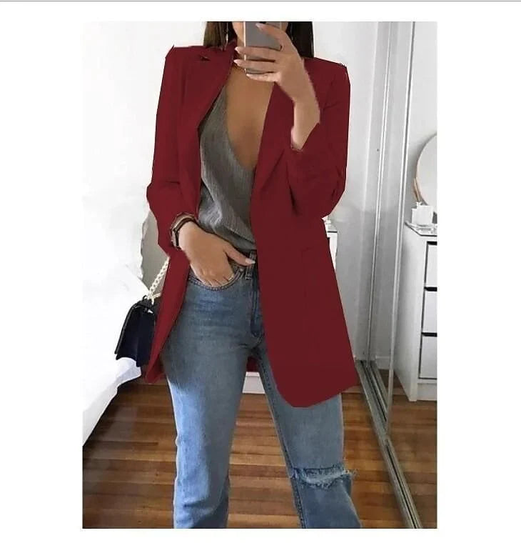 Amira Vest | Tijdloos Fashionitem Lang Vest Minimalistische Stijl