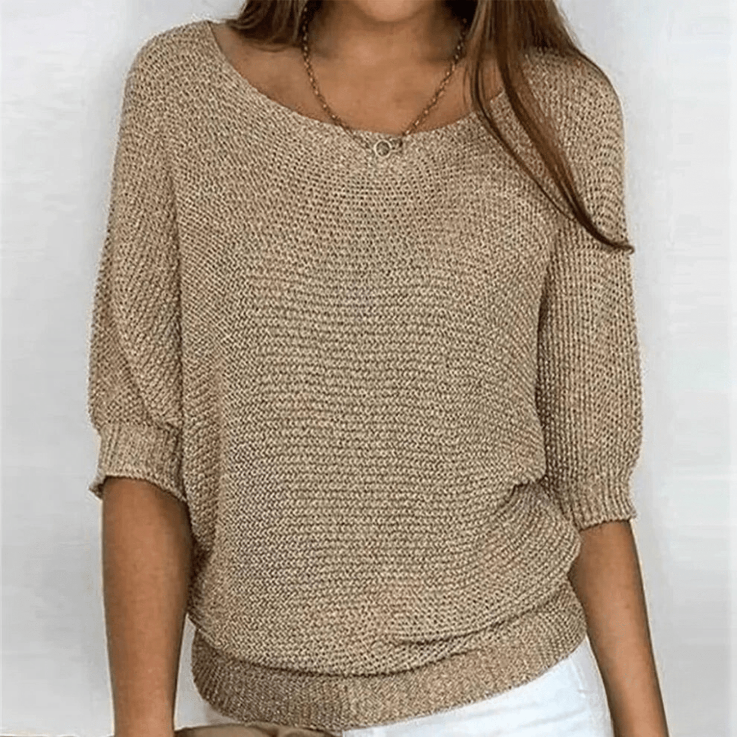 ANNAH Cozy Chic Trui | Zachte Ademend Materiaal en Comfortabele Pasvorm