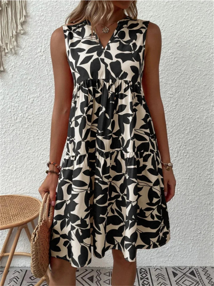 Ailin Dress | Lichte Zomerjurk met Ademend Materiaal en Veelzijdige Stijl