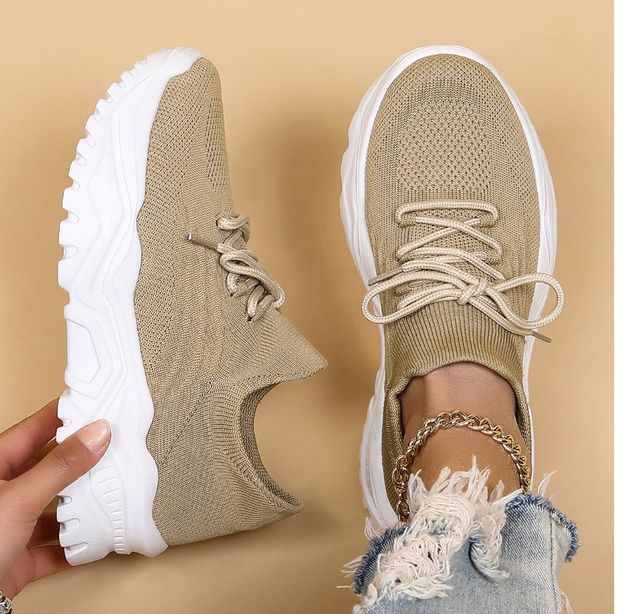Giulia Orthopedische Sneakers voor dames | Stretchy Comfortschoenen met Memory Foam en Voetboogondersteuning