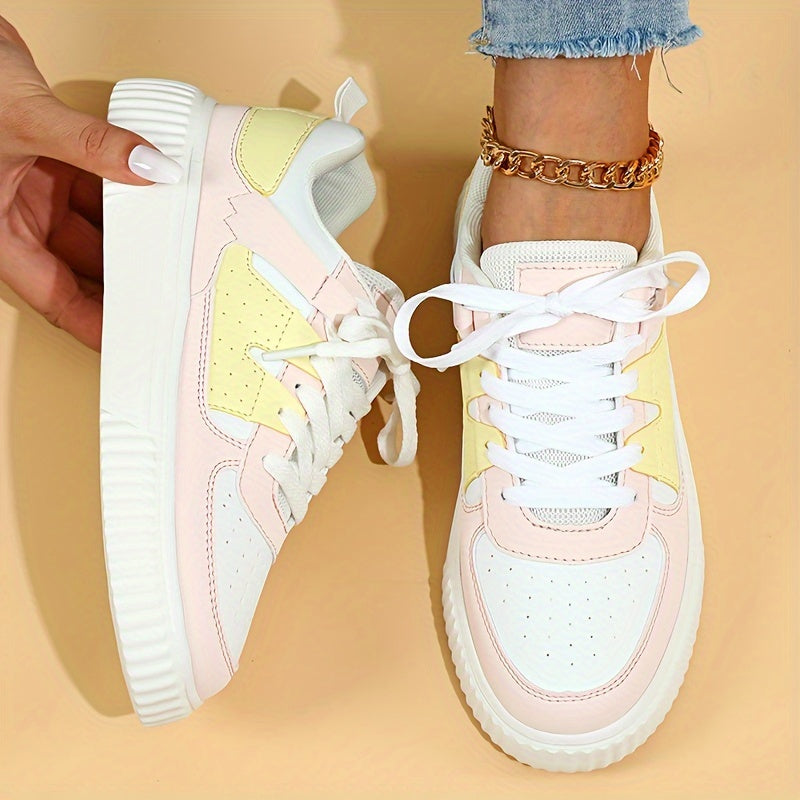 Aria Sneakers | Lichtgewicht Dames Sneakers met Colorblock Design en EVA-Zool voor Ultiem Comfort
