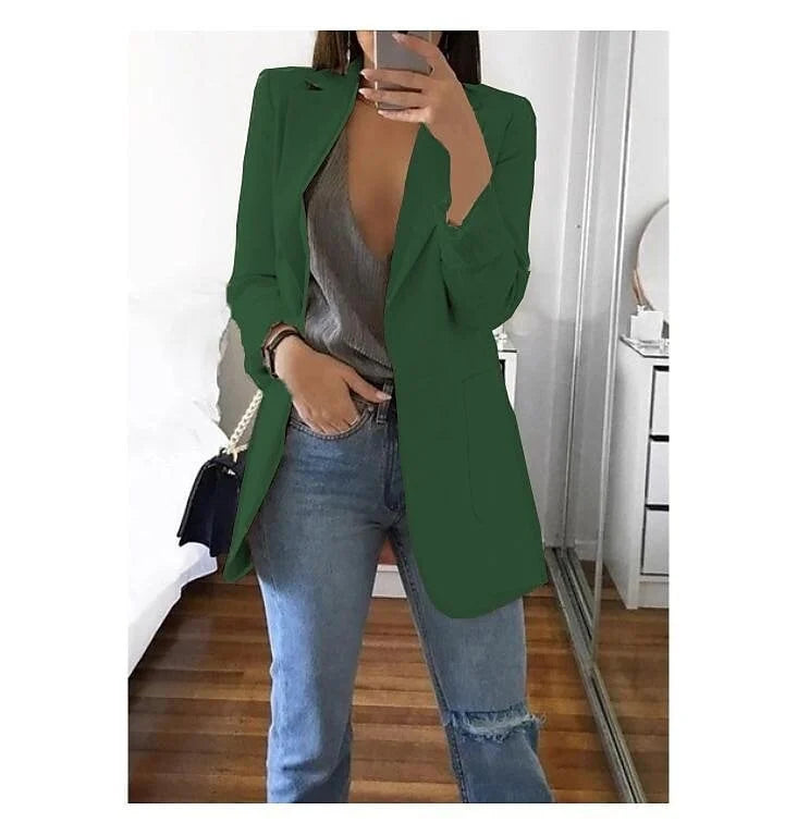 Amira Vest | Tijdloos Fashionitem Lang Vest Minimalistische Stijl