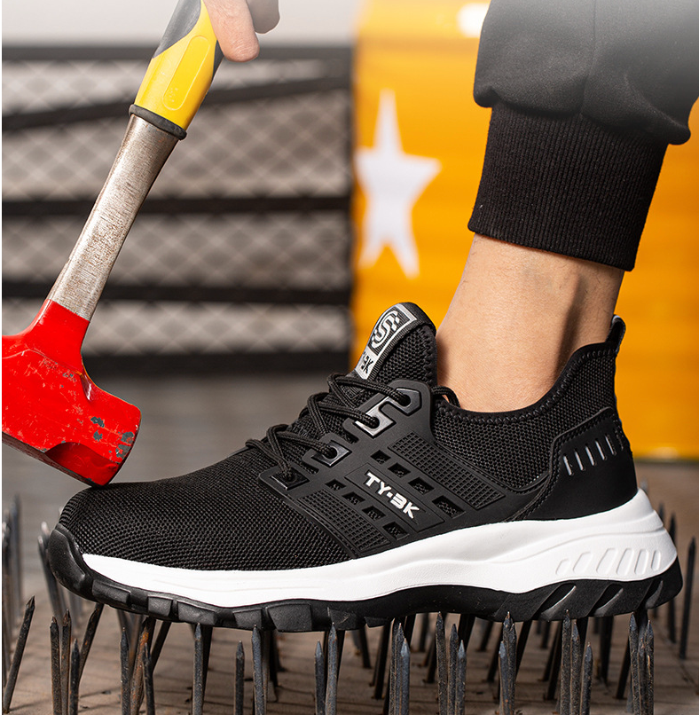 OrthoStep Werkschoenen | Orthopedische Veiligheidssneakers met Stalen Neus en Pijnverlichting