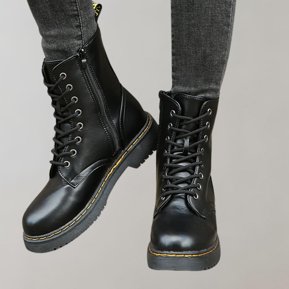 Belle Boots | Stijlvolle Leren Dameslaarzen met Tijdloze Klasse