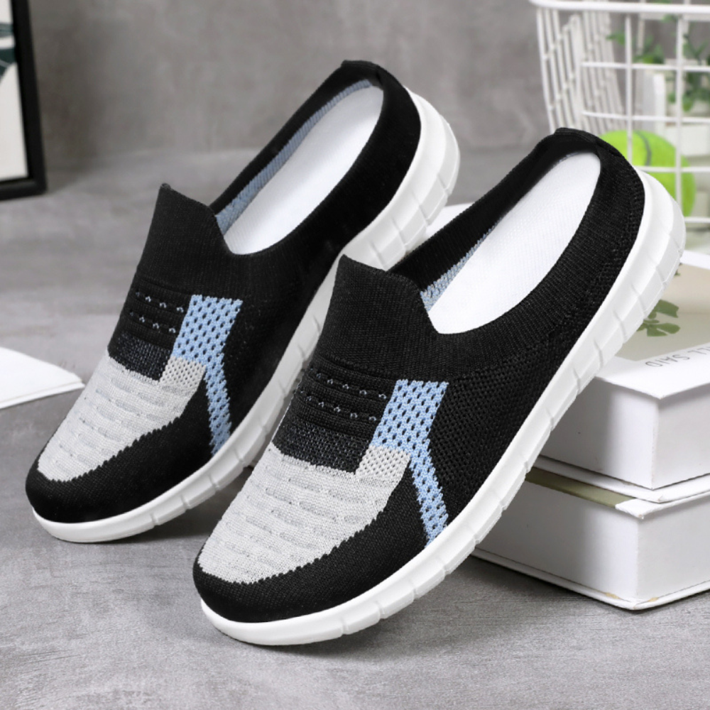 Elena Orthoshoes | Gebreide Mesh Slip-On Schoenen met Orthopedische Ondersteuning
