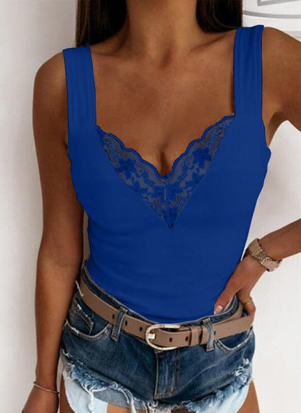 Aliana Tanktop | Zomerse V-Hals Top met Flatterende Pasvorm en Comfortabele Stof