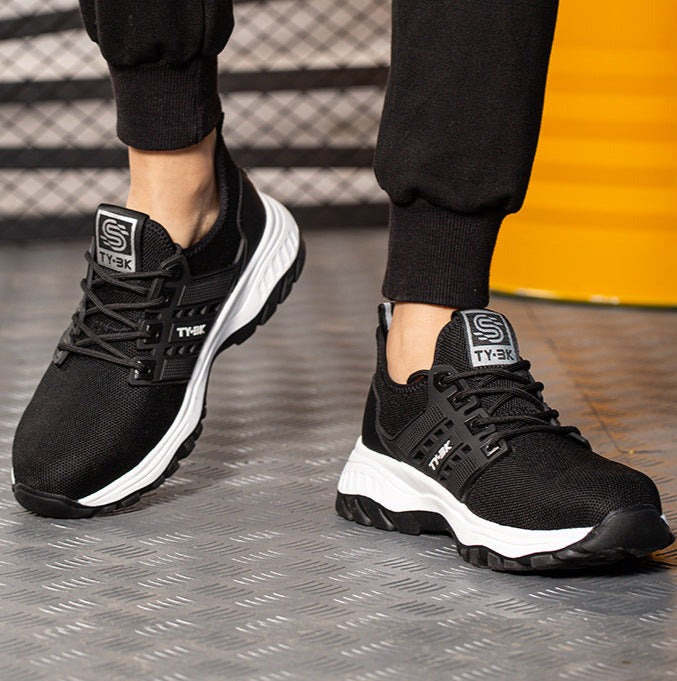 OrthoStep Werkschoenen | Orthopedische Veiligheidssneakers met Stalen Neus en Pijnverlichting