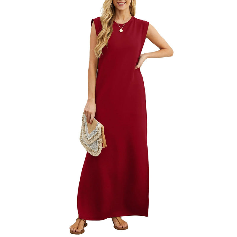 Ainsley Maxi Jurk | Luchtige Zomerjurk met A-lijn Pasvorm en Enkel-Lengte