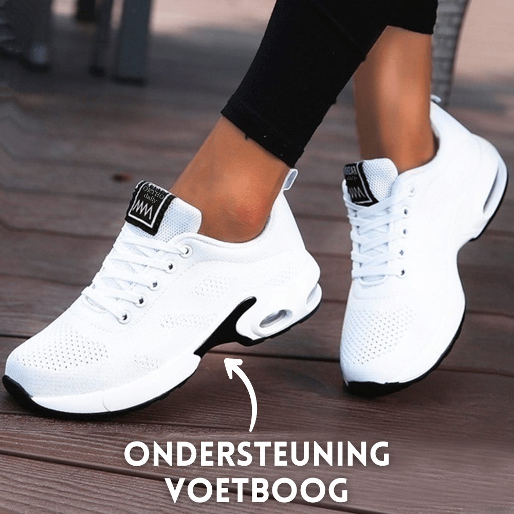OrthoDaily Schoenen | Orthopedische Dames Schoenen met Brede Teendoos en Steun bij Hallux Valgus
