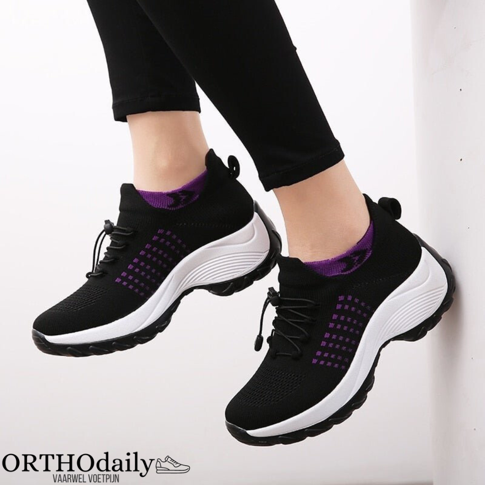 Comfort Ortho Wear Sneakers | Orthopedische Schoenen met Brede Teendoos & Pijnverlichtende Demping