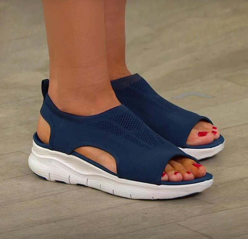 NiceFeet Sandalen | Comfortabele Zomersandalen met Voorgevormd Voetbed en Antislipzool