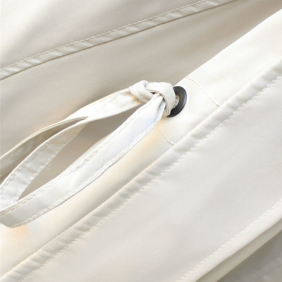 Allegra Coat | Water- en Winddichte Oversized Jas met Dubbele Kraag