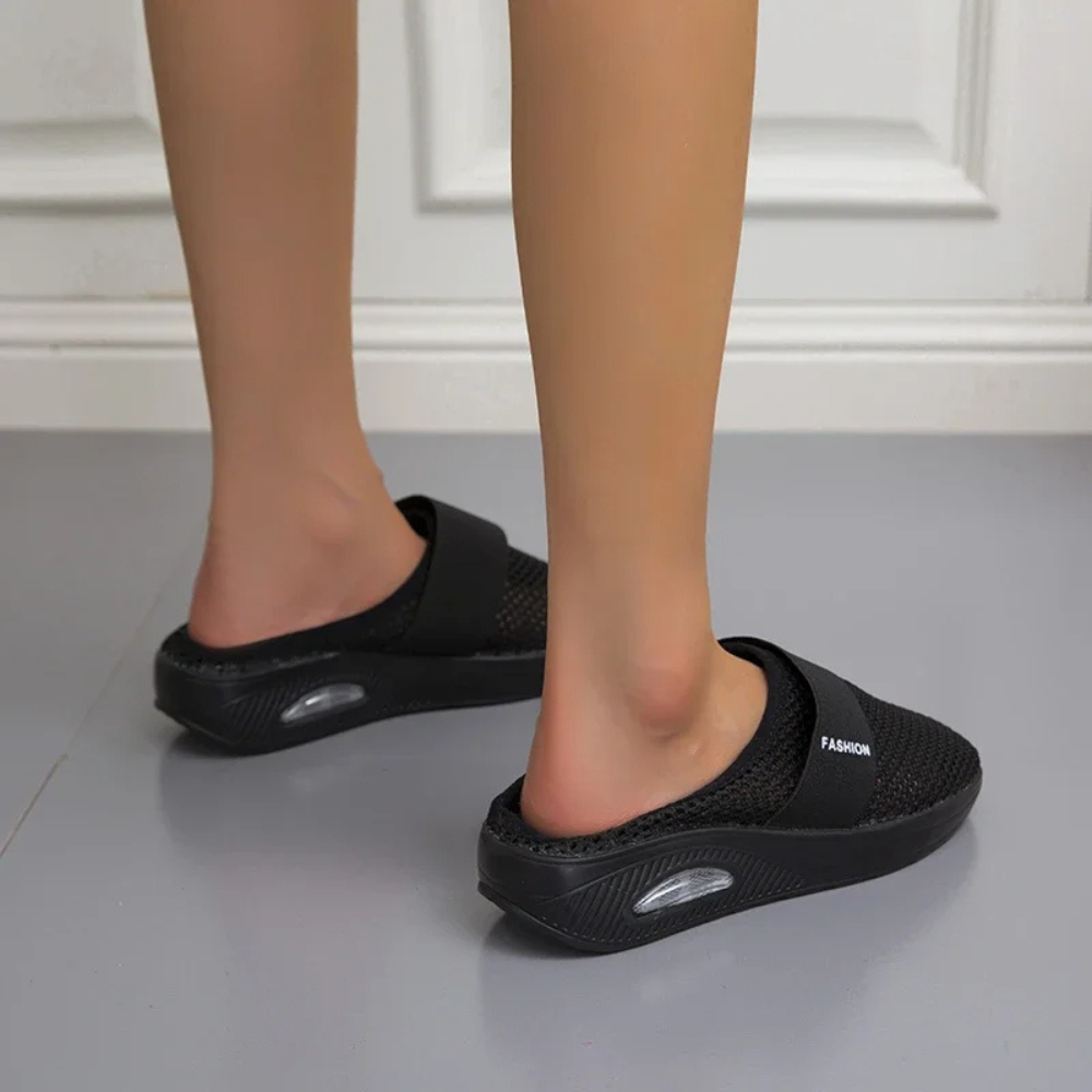 Giulia Sandalen met Sleehak | Orthopedische Dames Sandalen met Ademend Comfort