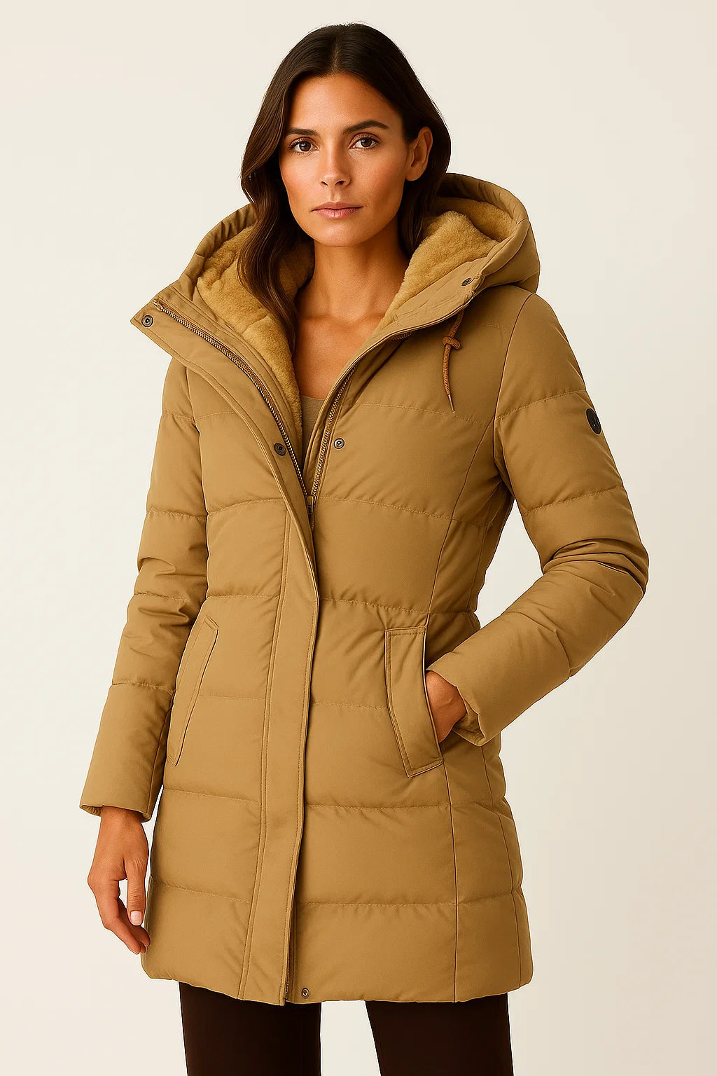 Dames Cropped Puffer Jack Met Een Brede Opstaande Kraag, Modern Winterjack, Korte Snit, Gewatteerd Jack, Winter Puffer Jack Met Zakken (Kleur : Groen, Grootte : One Size Dames Cropped Puffer Jack Met Een Brede Opstaande Kraag, Modern Winterjack, Korte Snit, Gewatteerd Jack, Winter Puffer Jack Met Zakken (Kleur : Groen, Grootte : One Size