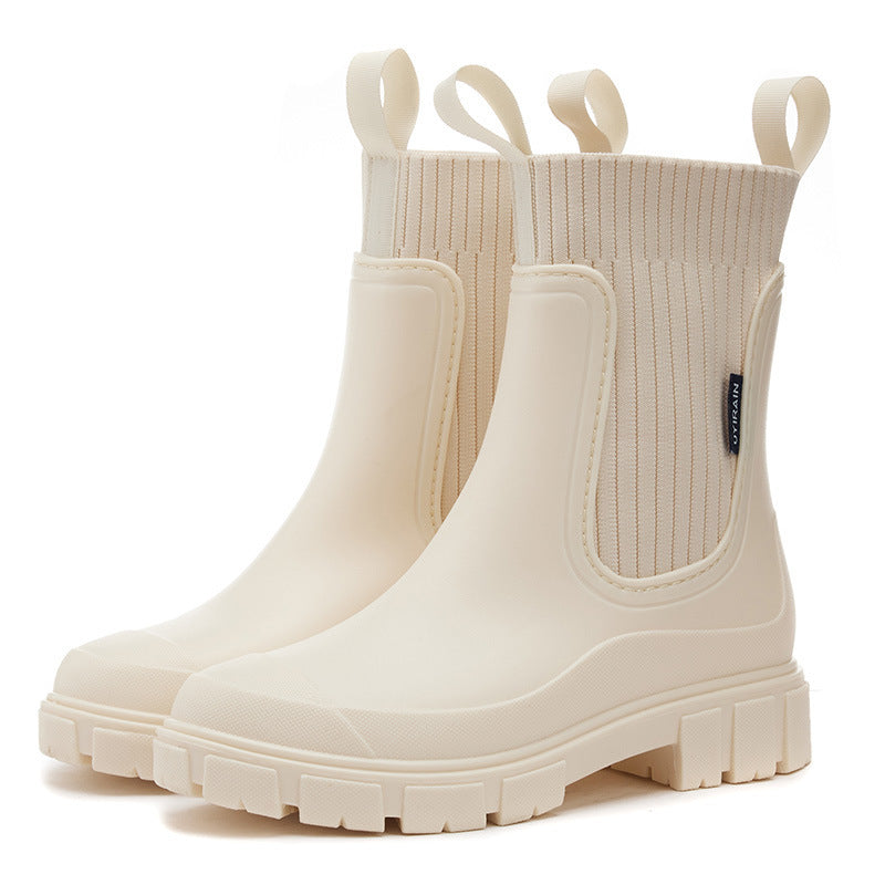 Fudus Regenlaarzen | 100% Waterdichte Dames Laarzen met Comfortzool