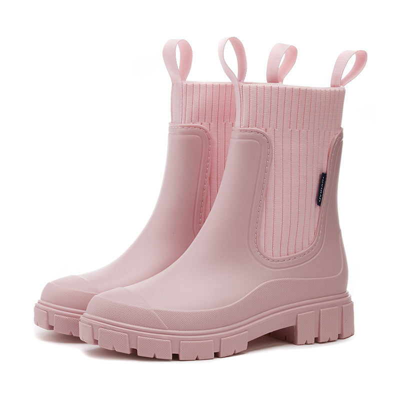 Fudus Regenlaarzen | 100% Waterdichte Dames Laarzen met Comfortzool