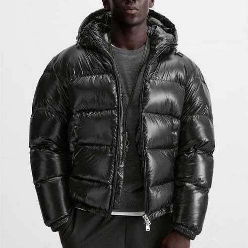 Allthemen Casual herenjas, effen kleur, overgangsjas, losse knoopsluiting, licht, winddicht, sport, Marine., L