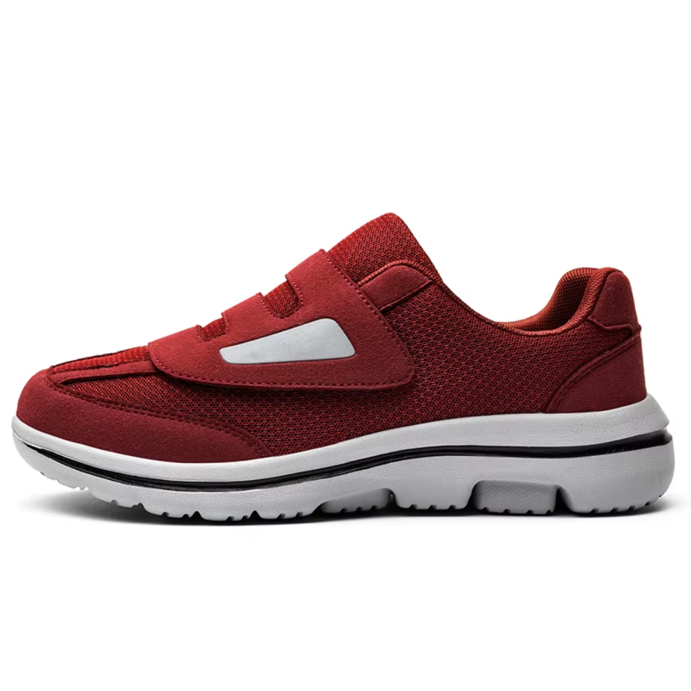 Rosa Diabetes Schoenen | Extra Brede Dames Schoenen met Klittenband en Orthopedische Ondersteuning