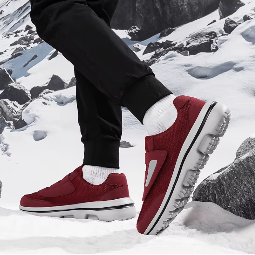 Rosa Diabetes Schoenen | Extra Brede Dames Schoenen met Klittenband en Orthopedische Ondersteuning