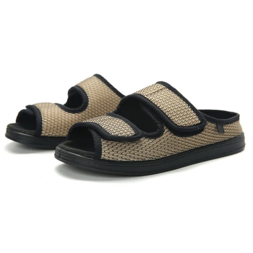 Marta Sandalen | Orthopedische Diabetische Dames Sandalen met Klittenband en Extra Demping