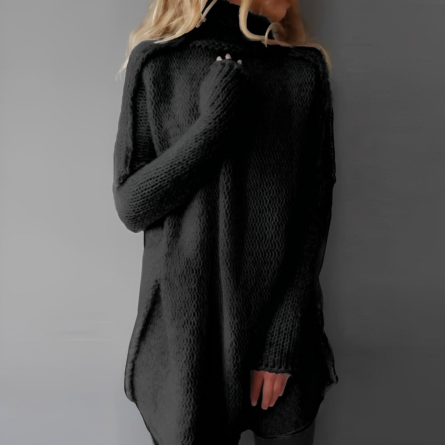 Alia Trui | Lange Gebreide Trui met Comfortabele Pasvorm en Stijlvolle Look