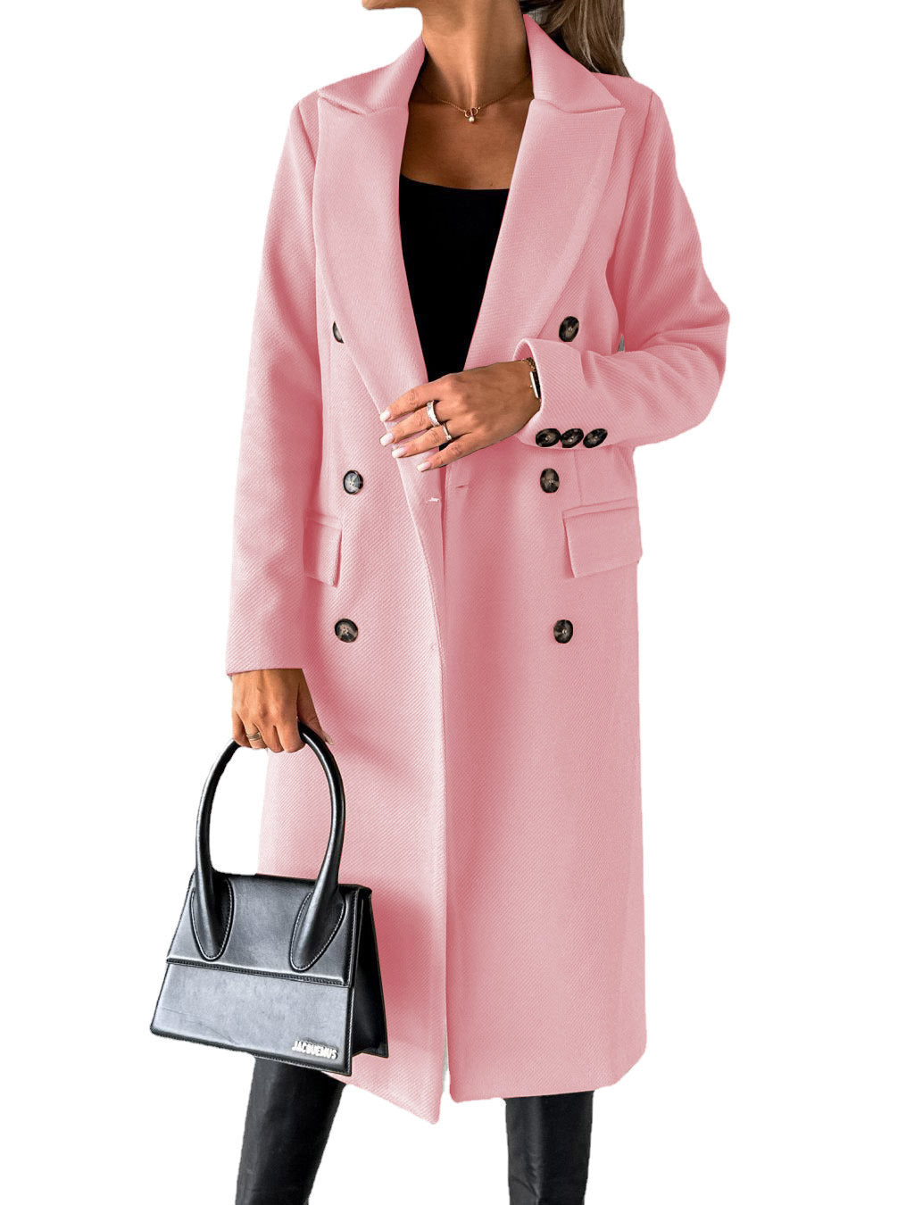 Aeris™ Winter Trenchcoat | Warme Damesjas met Reverskraag in Klassiek Design