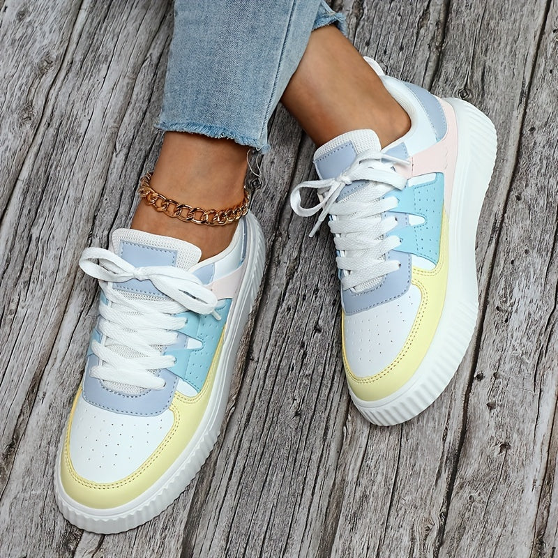 Aria Sneakers | Lichtgewicht Dames Sneakers met Colorblock Design en EVA-Zool voor Ultiem Comfort