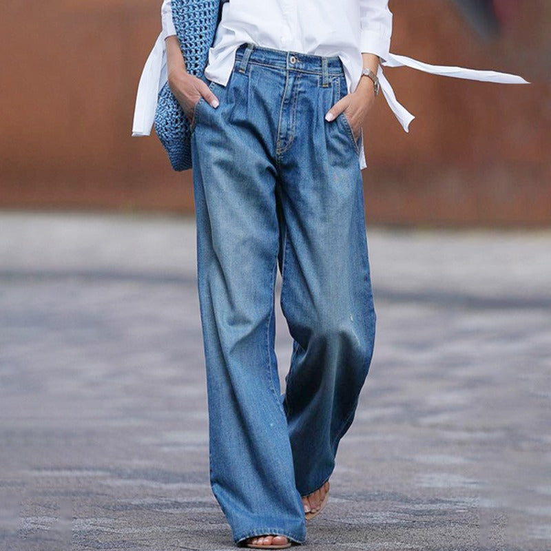 Sofia Jeans | Wijde Dames Jeans van Hoogwaardig Denim met Comfortabele Pasvorm