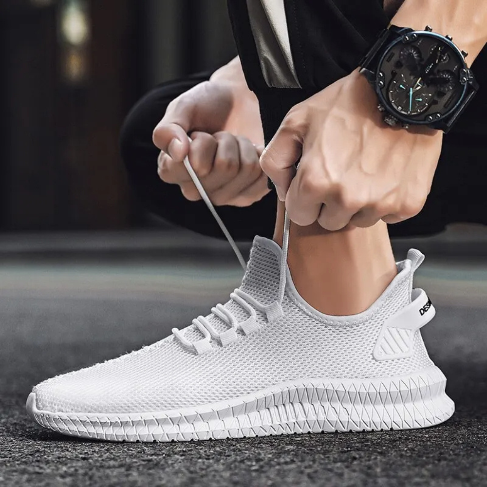 OrthoDaily Sneakers | Orthopedische Heren Sportschoenen met Brede Toebox en Hielondersteuning