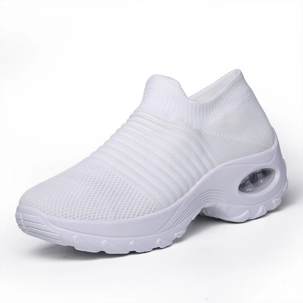 OrthoAir Schoenen | Orthopedische Dames Wandelschoenen met Voetboogsteun en Brede Pasvorm