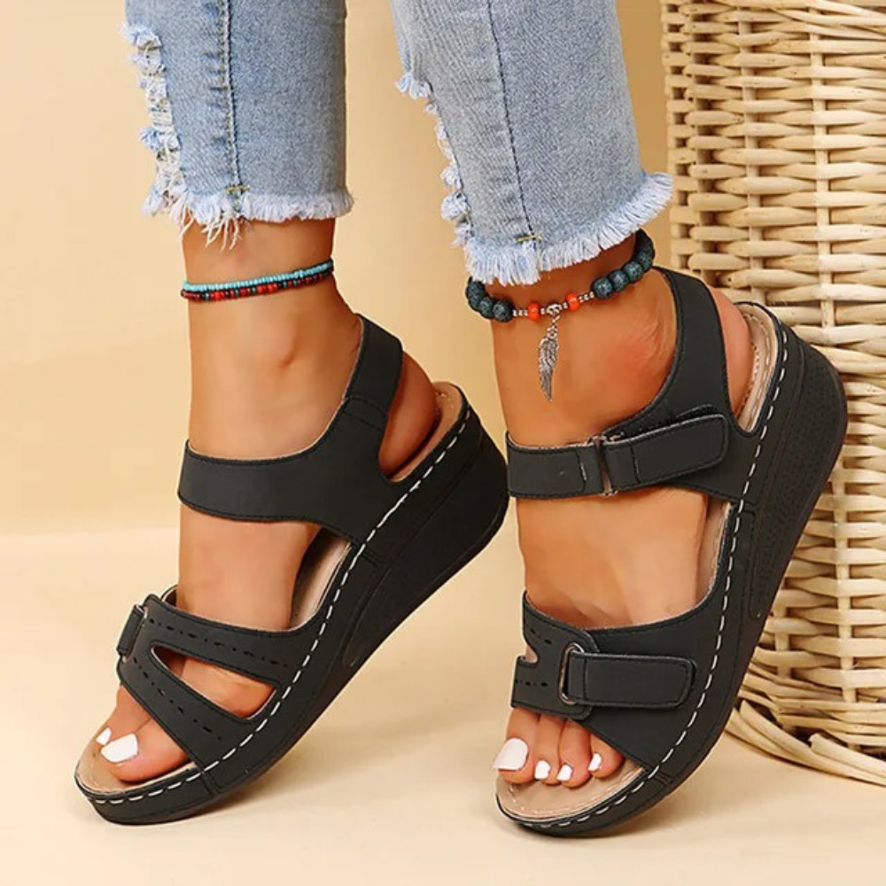 Elisa Sandalen | Orthopedische Dames Sandalen met Voetboogondersteuning en Stijlvol Design