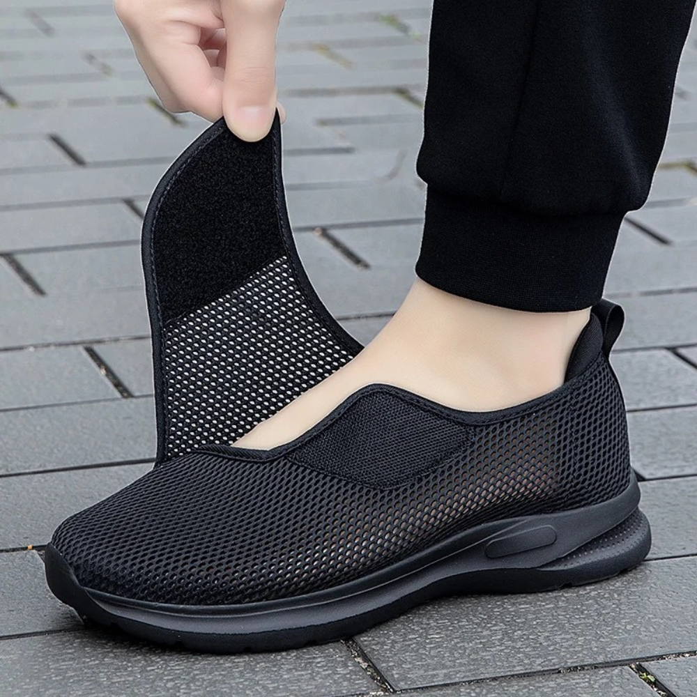 Raffaela Schoenen | Orthopedische Klittenbandschoenen met Mesh en Brede Pasvorm