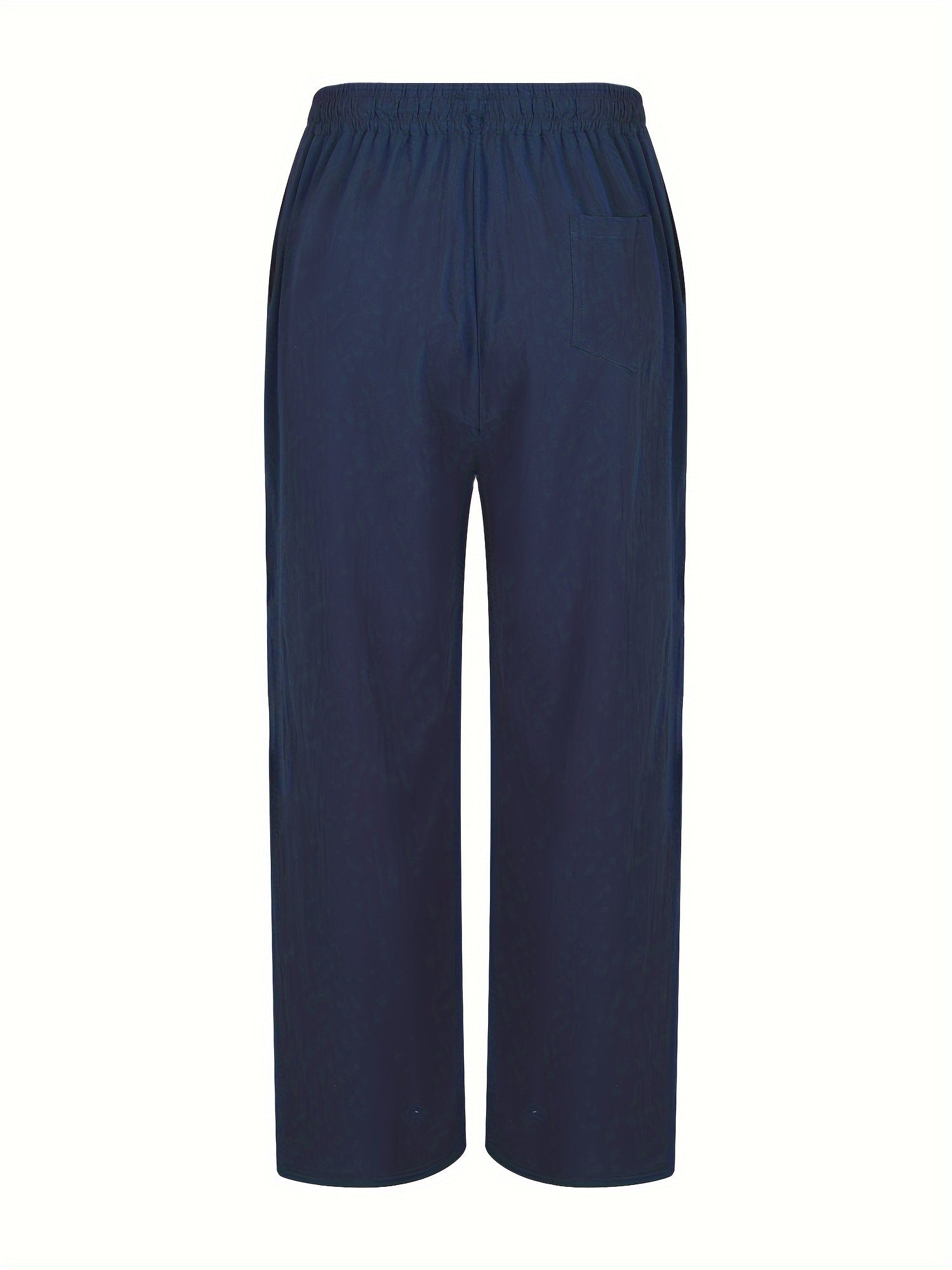 Marco Linnen Broek | Luchtige heren linnen broek met elastische tailleband