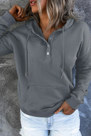 Luna Hoodie | Basic Dames Hoodie Trui met Comfortabele Pasvorm en Effen Design