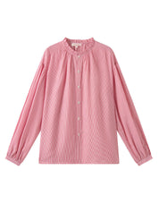 April Top | Klassieke Gestreepte Dames Top met Ronde Hals en Comfortabele Pasvorm