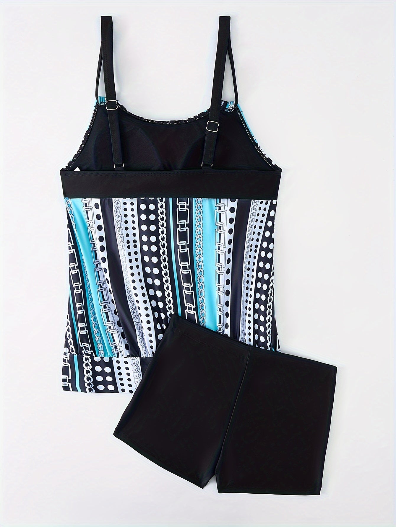 Mae Tankini | Tankini met strepen en stippenprint voor dames