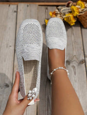 Alina Instappers | Ademend Mesh Slip-On Loafers met Flexibele Pasvorm voor Dames
