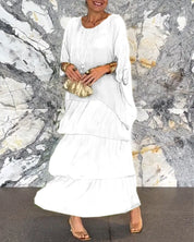 Aurora™ Lange Losse Jurk | Luchtige Zomerjurk met Ultiem Comfort en Elegante Flow