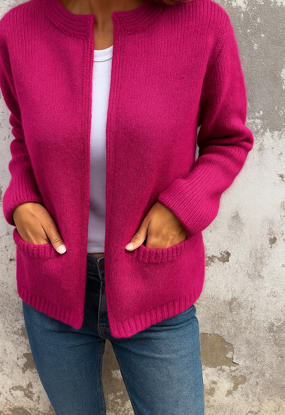 Lucia Stijlvol Vest – Zacht, Warm en Makkelijk te Combineren