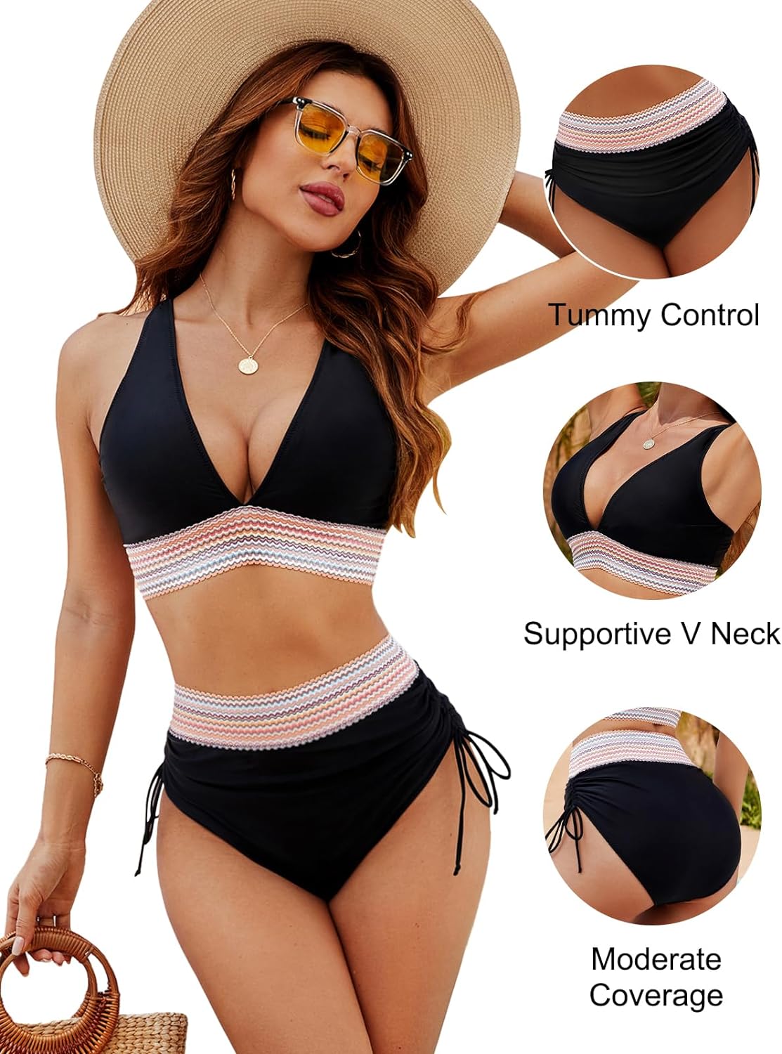 Leila™ Bikini Set | Corrigerende Bikini voor een Zelfverzekerde Zomerlook